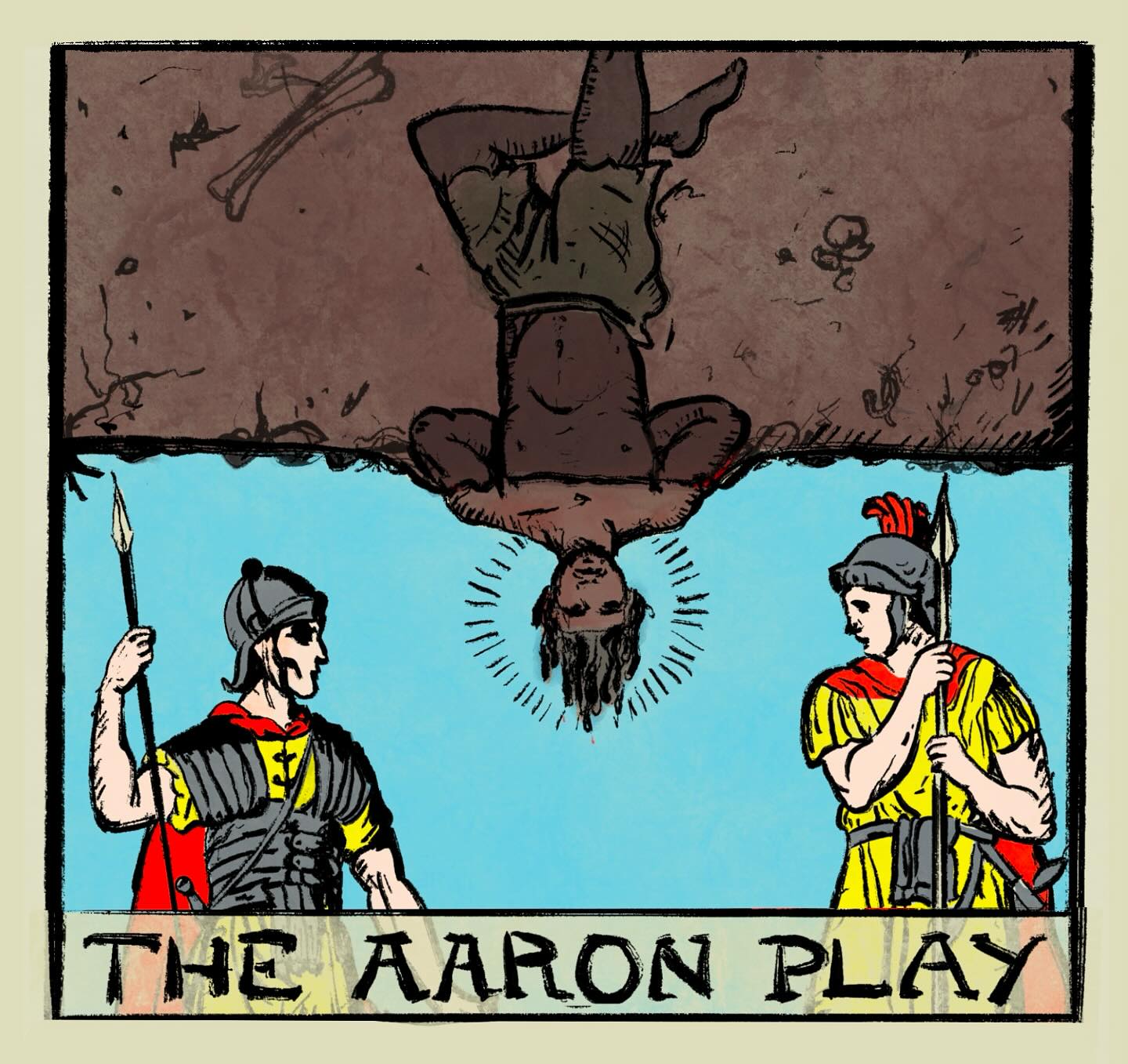 They want the smoke? Give it to ‘em.

🩸

Coming this Fall: the World Premiere of THE AARON PLAY, co-produced by Coin & Ghost and Independent Shakespeare Co!

🩸

THE AARON PLAY picks up right where Shakespeare’s TITUS ANDRONICUS left off: with its self-proclaimed villain, Aaron the Moor, buried up to his chest in earth, sentenced to death by starvation. Watched by two Roman guards and visited by spirits of the wrongéd dead, Aaron plots to escape and reunite with his infant son. Tragic, darkly funny, and terrifyingly relevant, this fresh riff on Shakespeare’s bloodiest play explores justice vs. vengeance, cycles of violence, and the cost of building an empire.

🩸

Written by Zachary Bones (@art_on_my_sleeve)
Directed by Carly DW Bones (@thespomancer)
Conceived and Developed by the Bones
Co-Produced by @coinandghost and @indieshakes